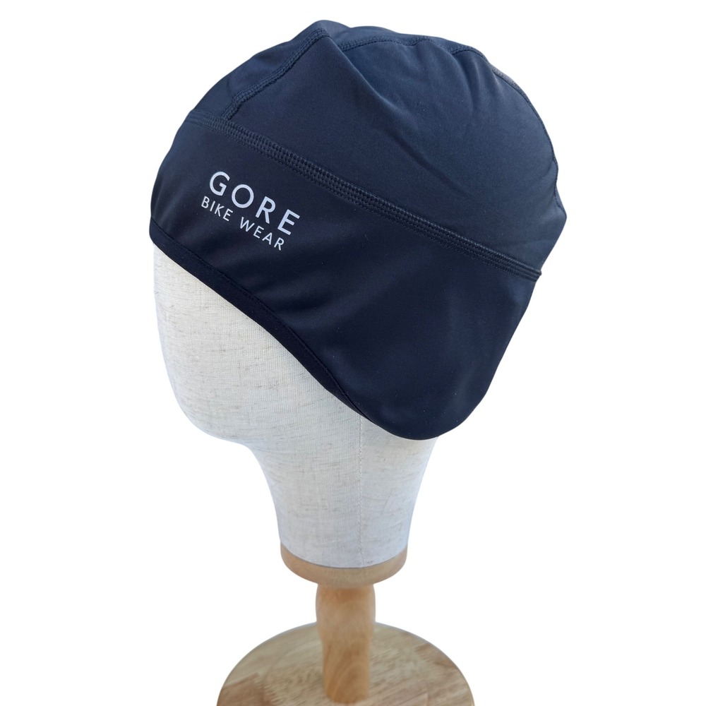 Gore Bike Wear Windstopper Softshell Hat Size L Black Excellent Cycling Cap